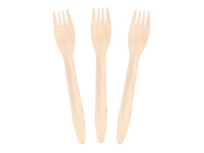 Wooden cutlery