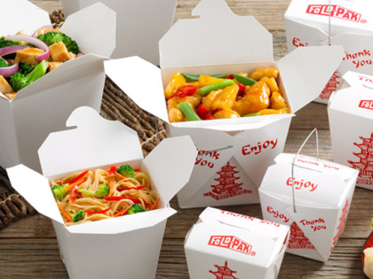 Take out paper boxes